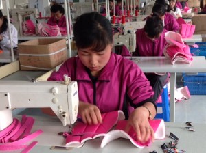 Sewing factory "Made in China" Pammunjom 
